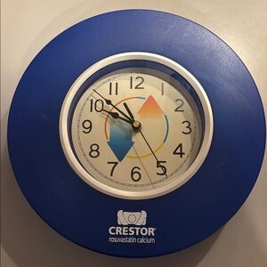 Crestor Rx Drug Rep Promo Wall Clock Rare  Pharmaceutical Promotion WORKS